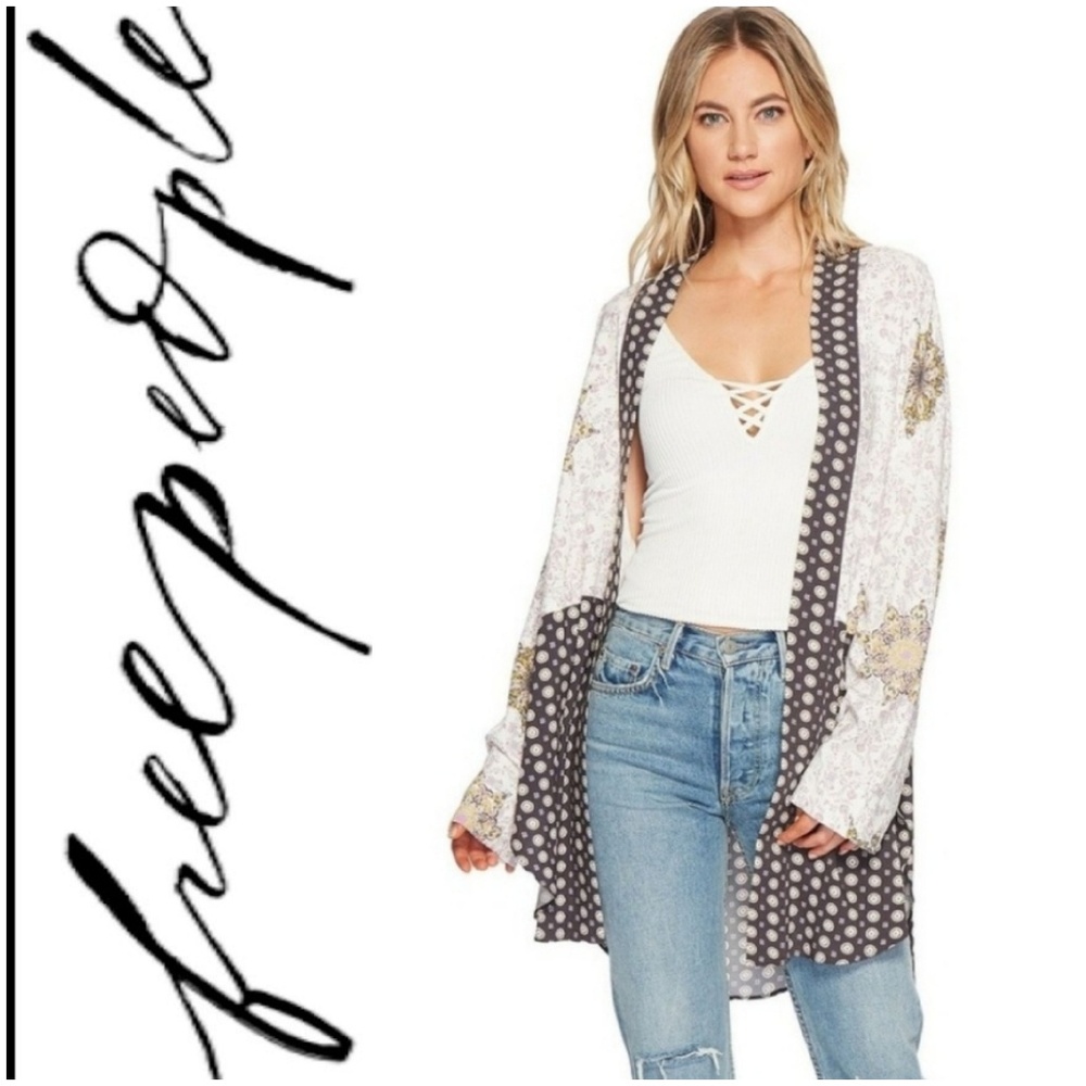 Free People Forget Me Knot Kimono